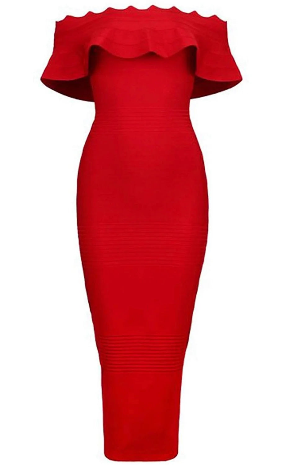 Rivera Off Shoulder Bandage Dress