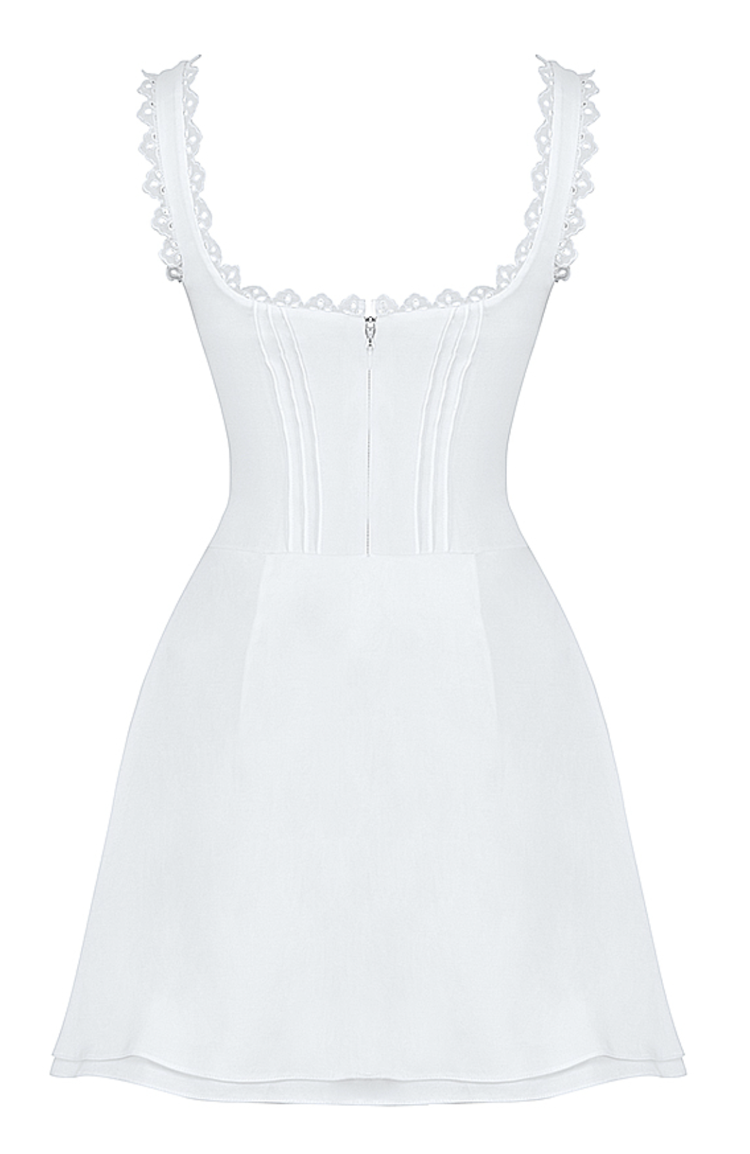 "Teresa" Mini Dress - White - TOXIC ENVY BOUTIQUE 