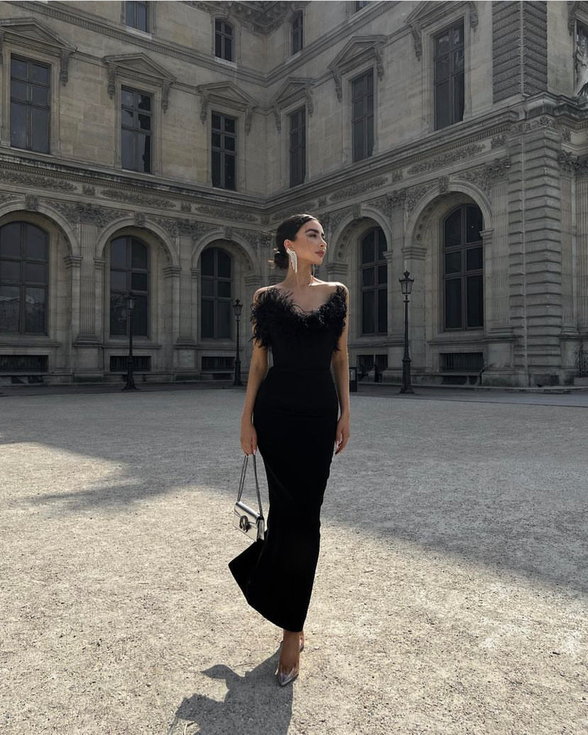 maxi bandage dress 