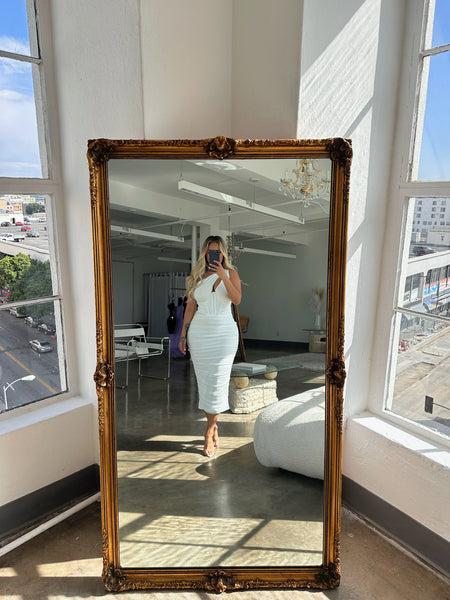 ruched bodycon corset dress ZAPAKA Women Bodycon Little White Dress Corset Ruched Spaghetti Straps Graduation Dress, Dusty Sage / US16